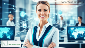 Phone Direct team reviewing performance metrics for Glasgow clients