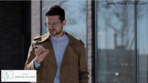 Virtual receptionist answering calls for a Glasgow-based small business